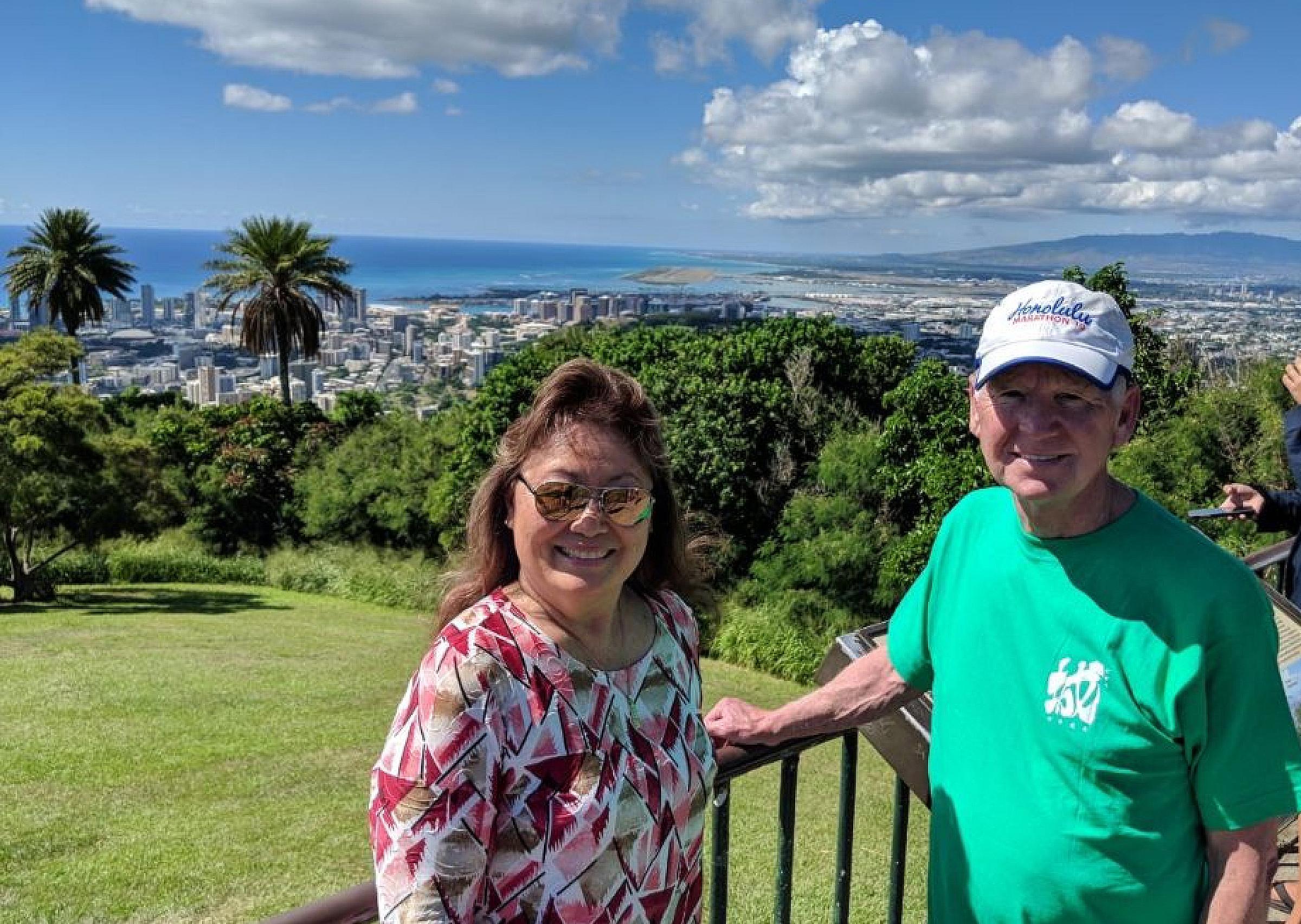 Bruce and Jeanie Miller in Hawaii