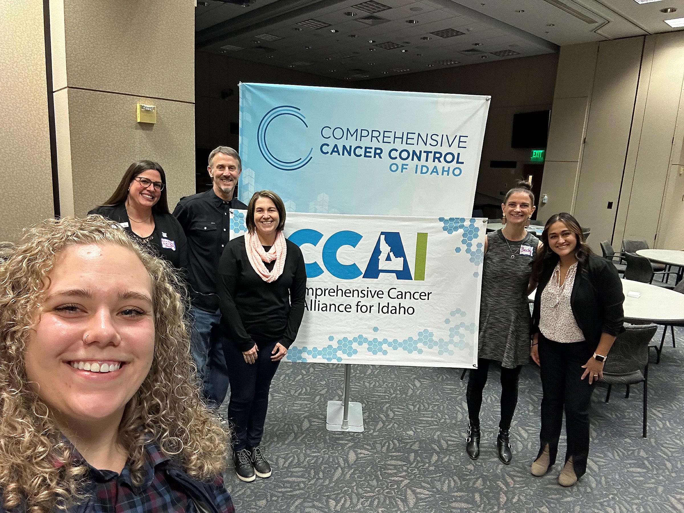 Members of the Comprehensive Cancer Alliance for Idaho, including leaders and staff from Huntsman Cancer Institute
