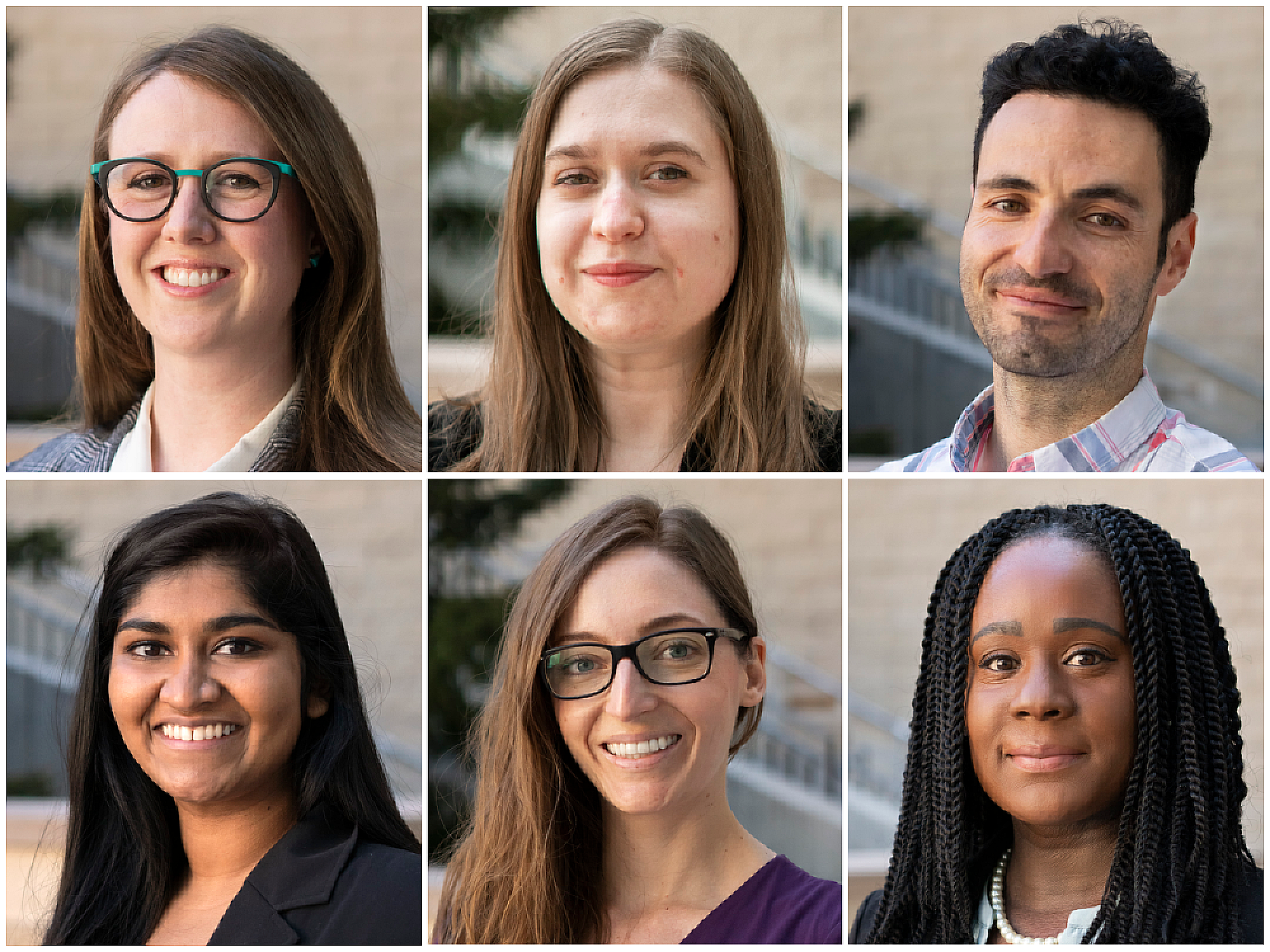 Six Trainees at HCI Collage