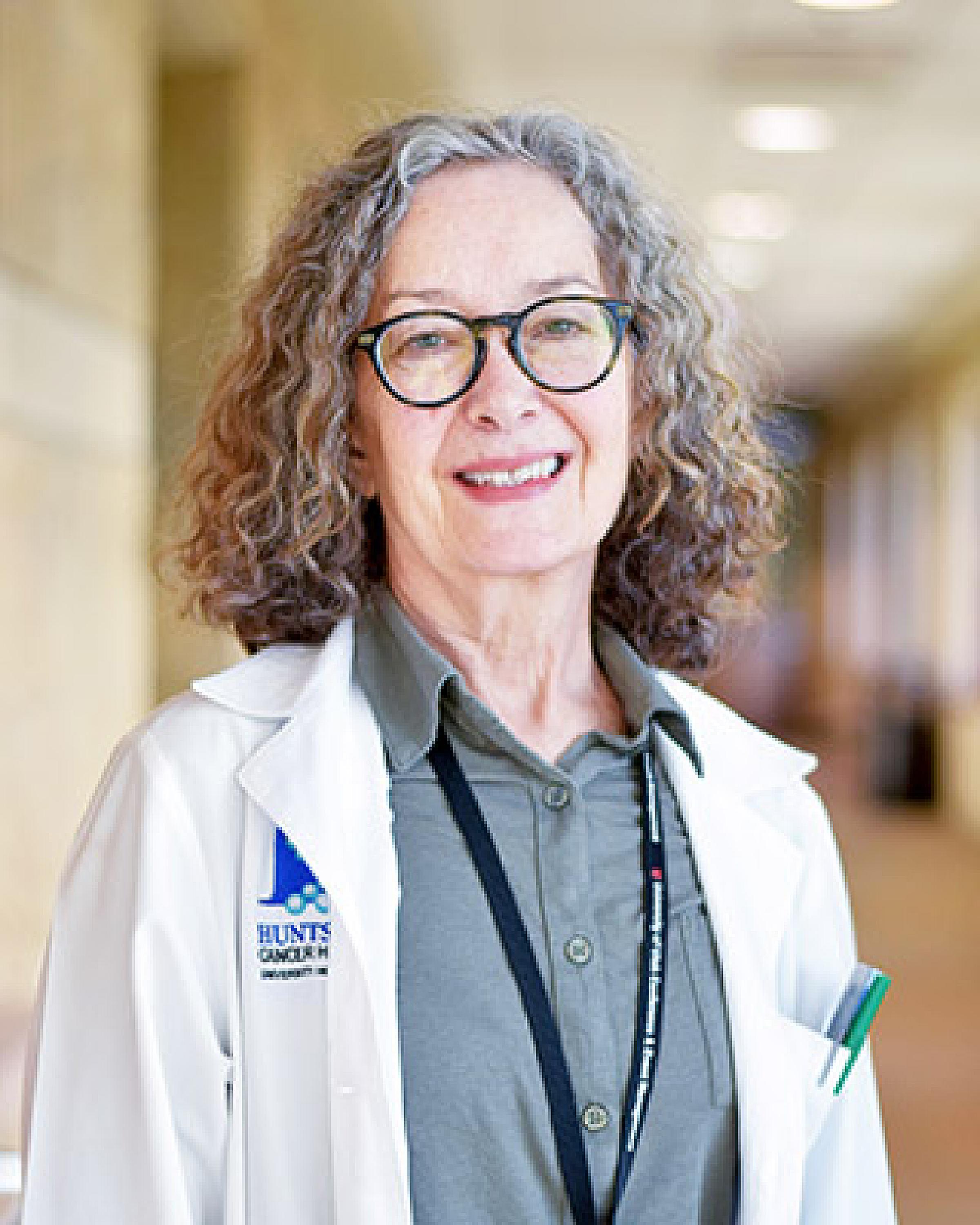 Saundra S. Buys in Lab Coat Indoor Formal Portrait