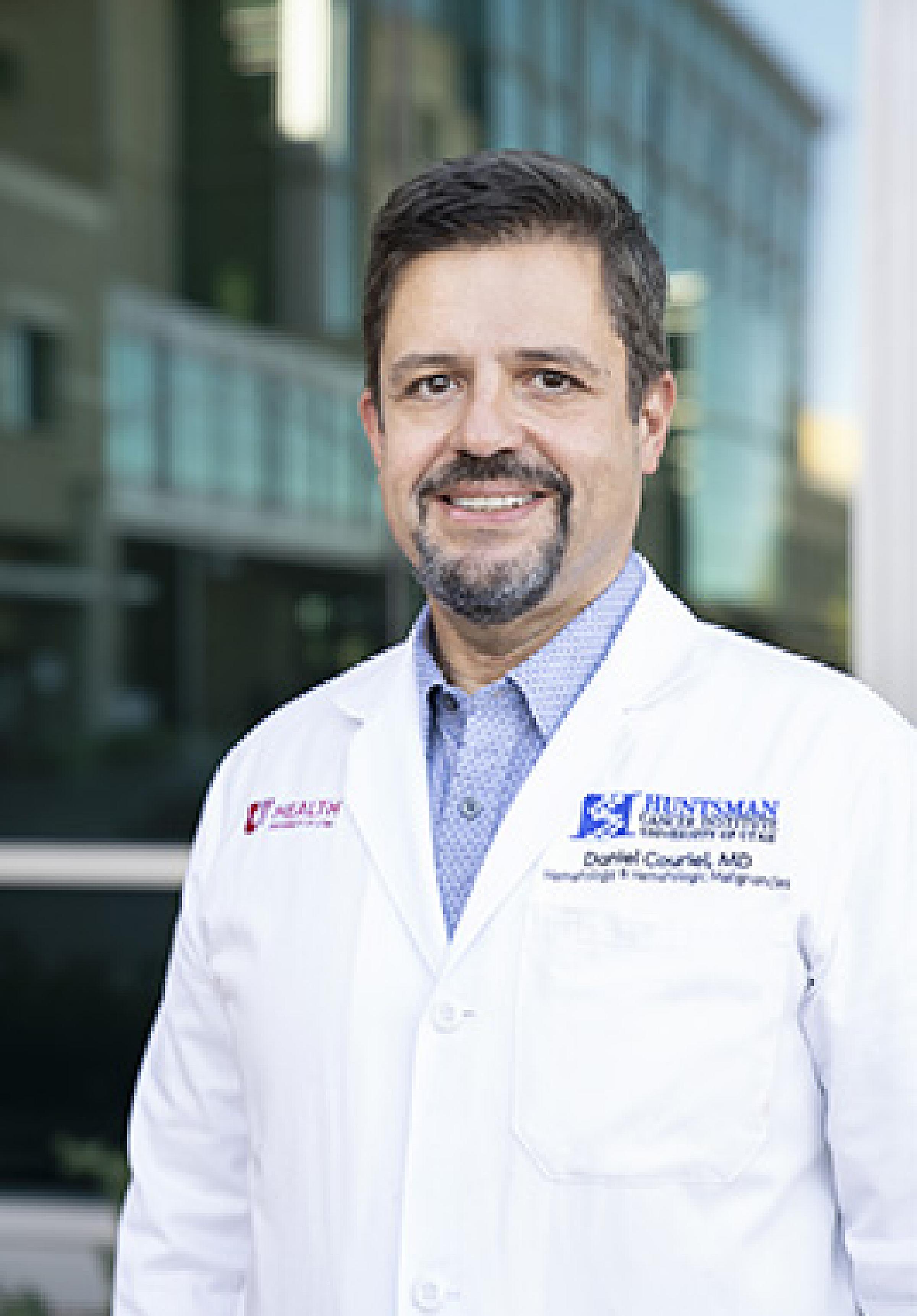 Daniel R. Couriel in Lab Coat Formal Portrait