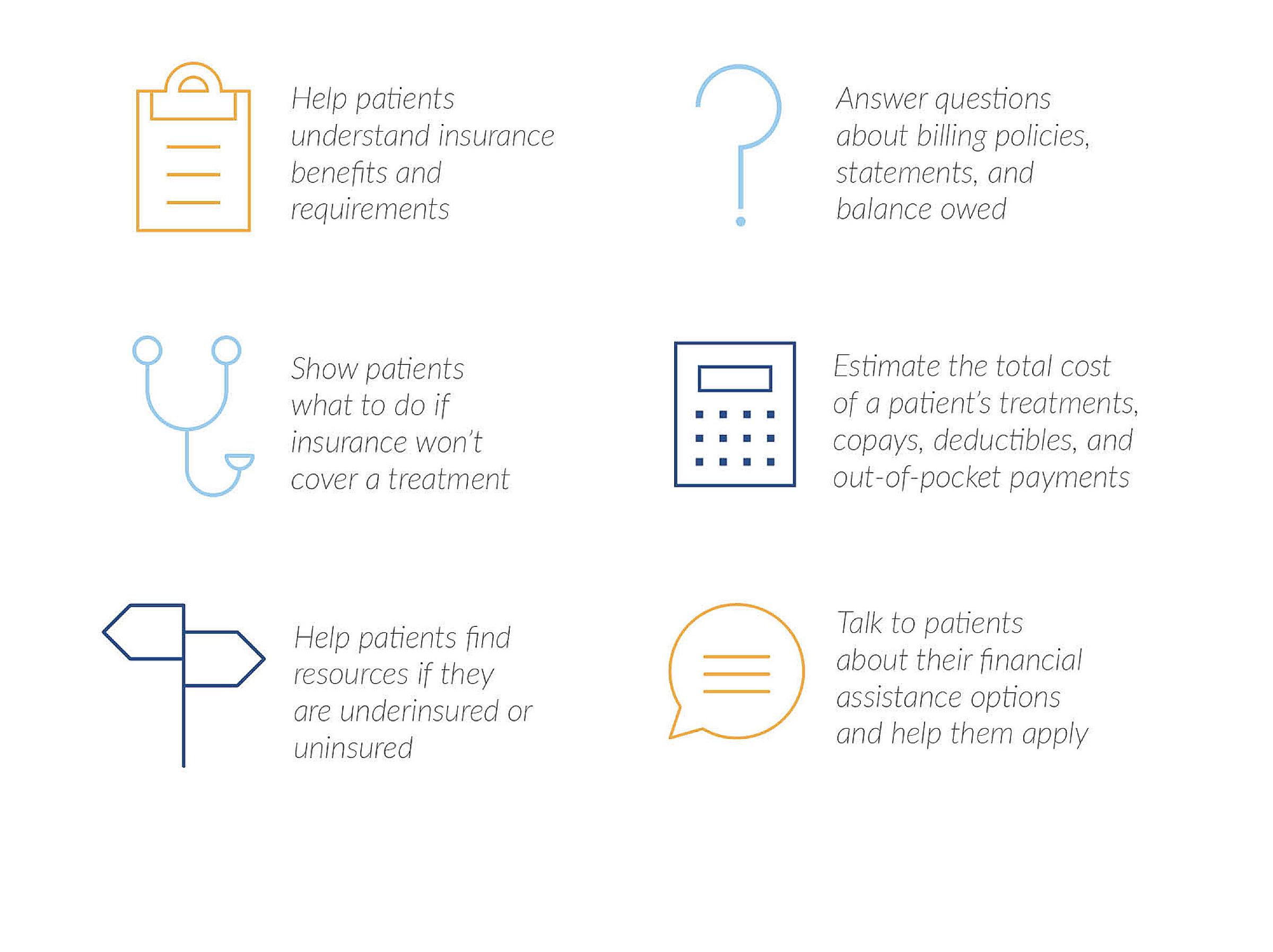 what financial advocates do