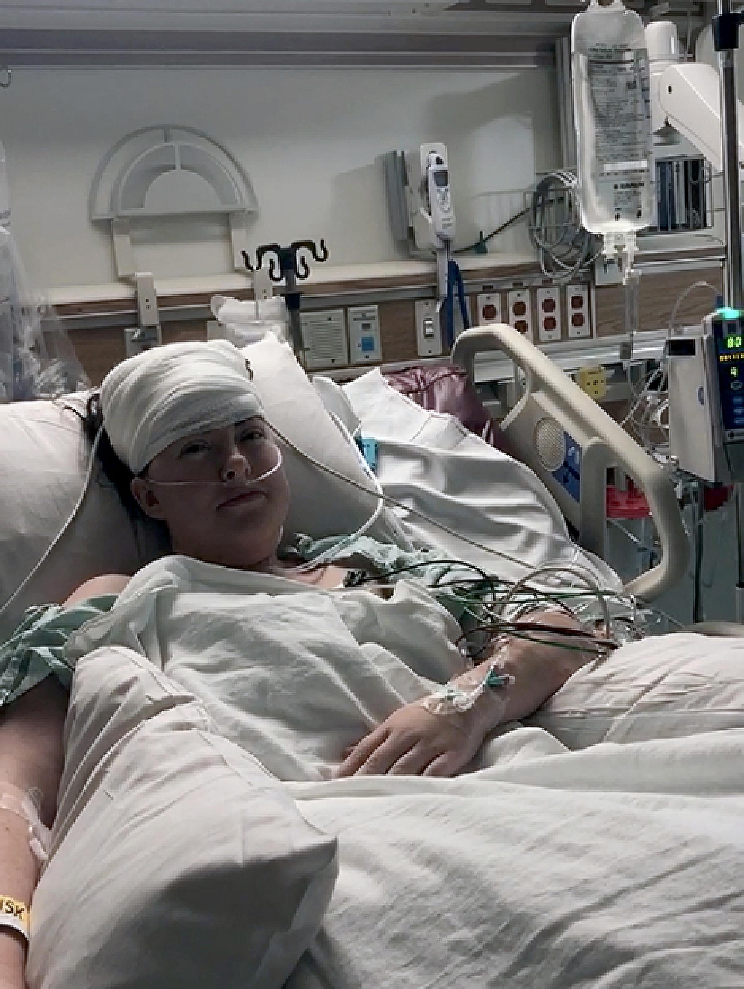  Krista Park in a Hospital Bed
