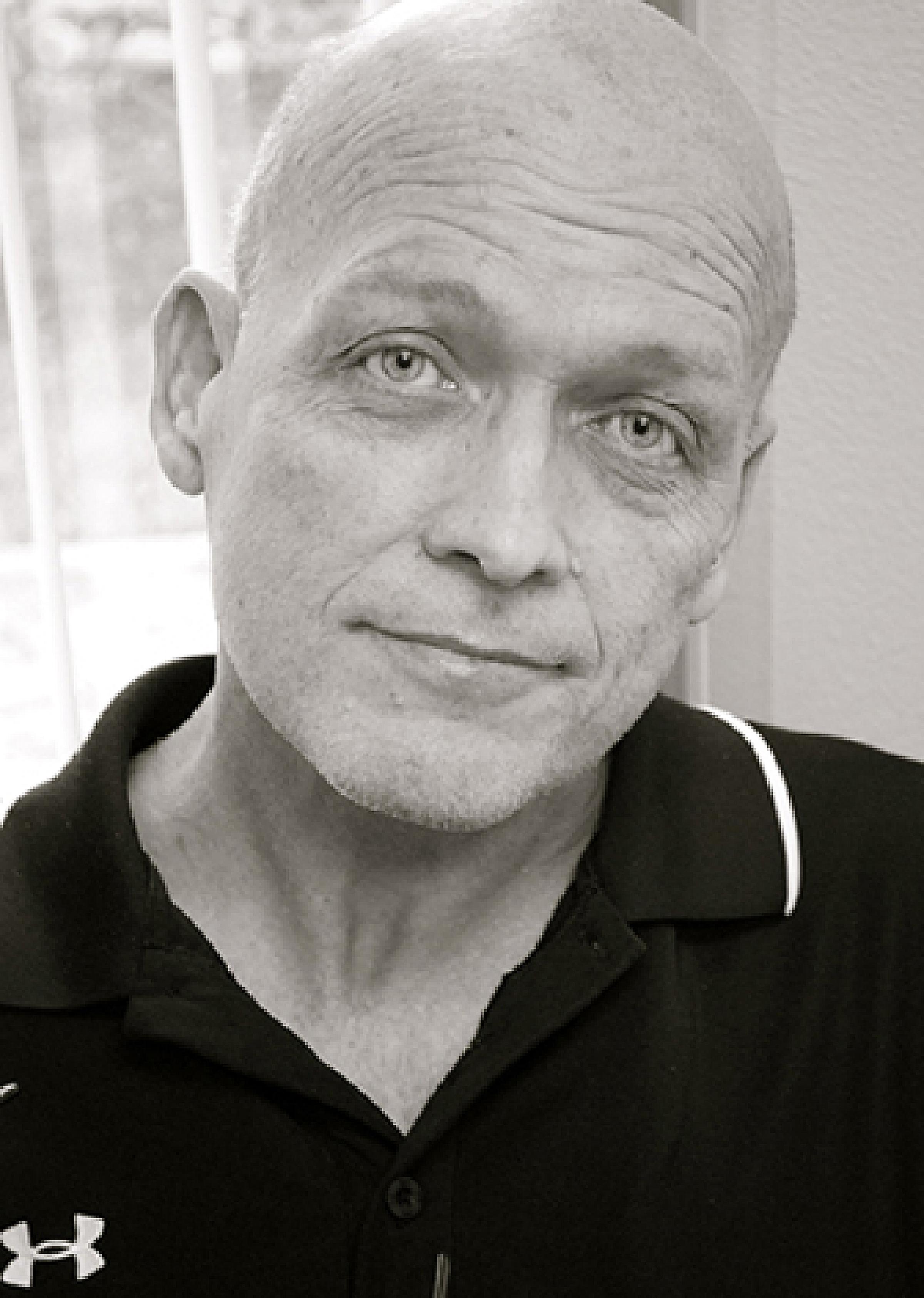 Scott Hansen in grayscale