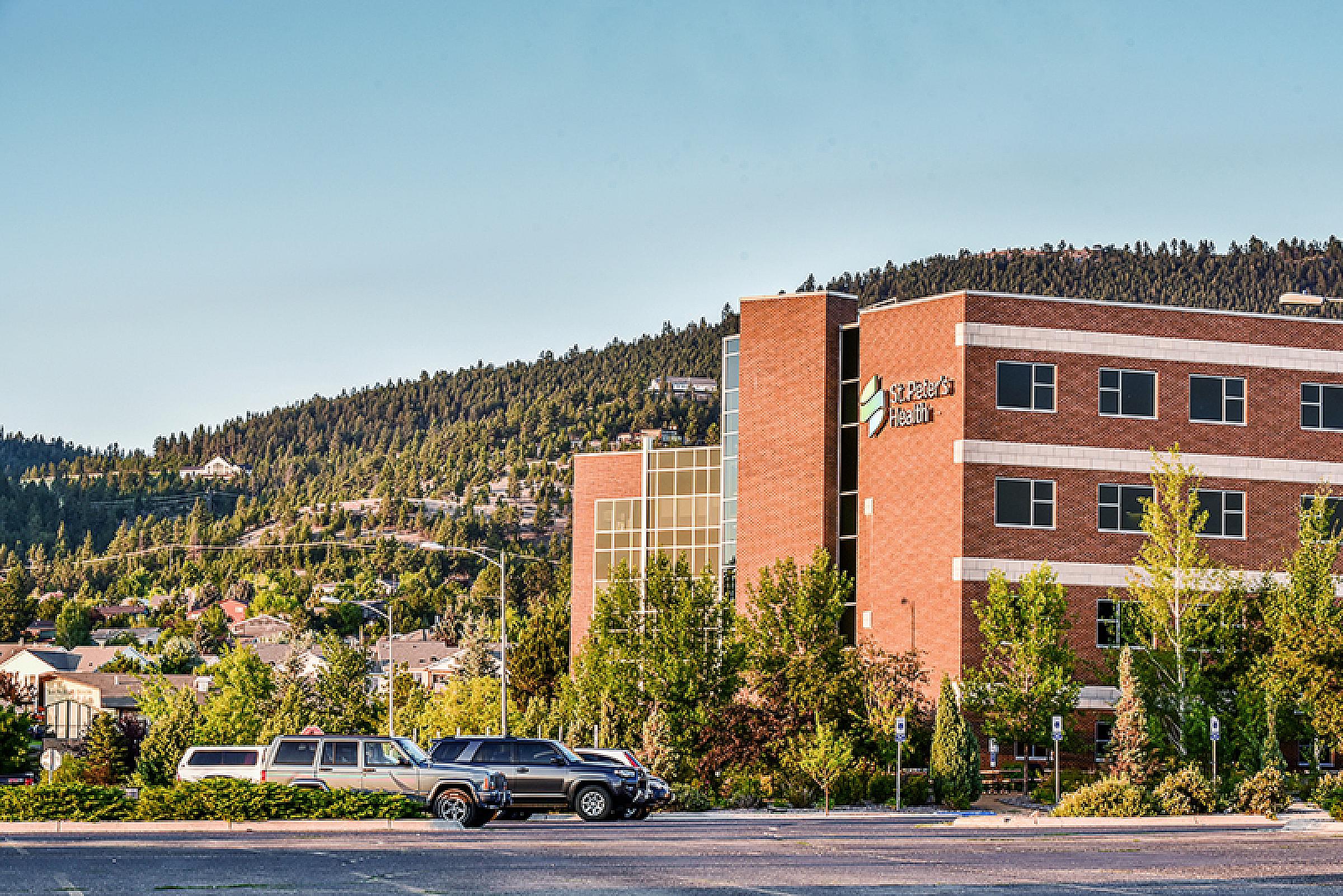  St. Peter's Health Building Side View From Outside