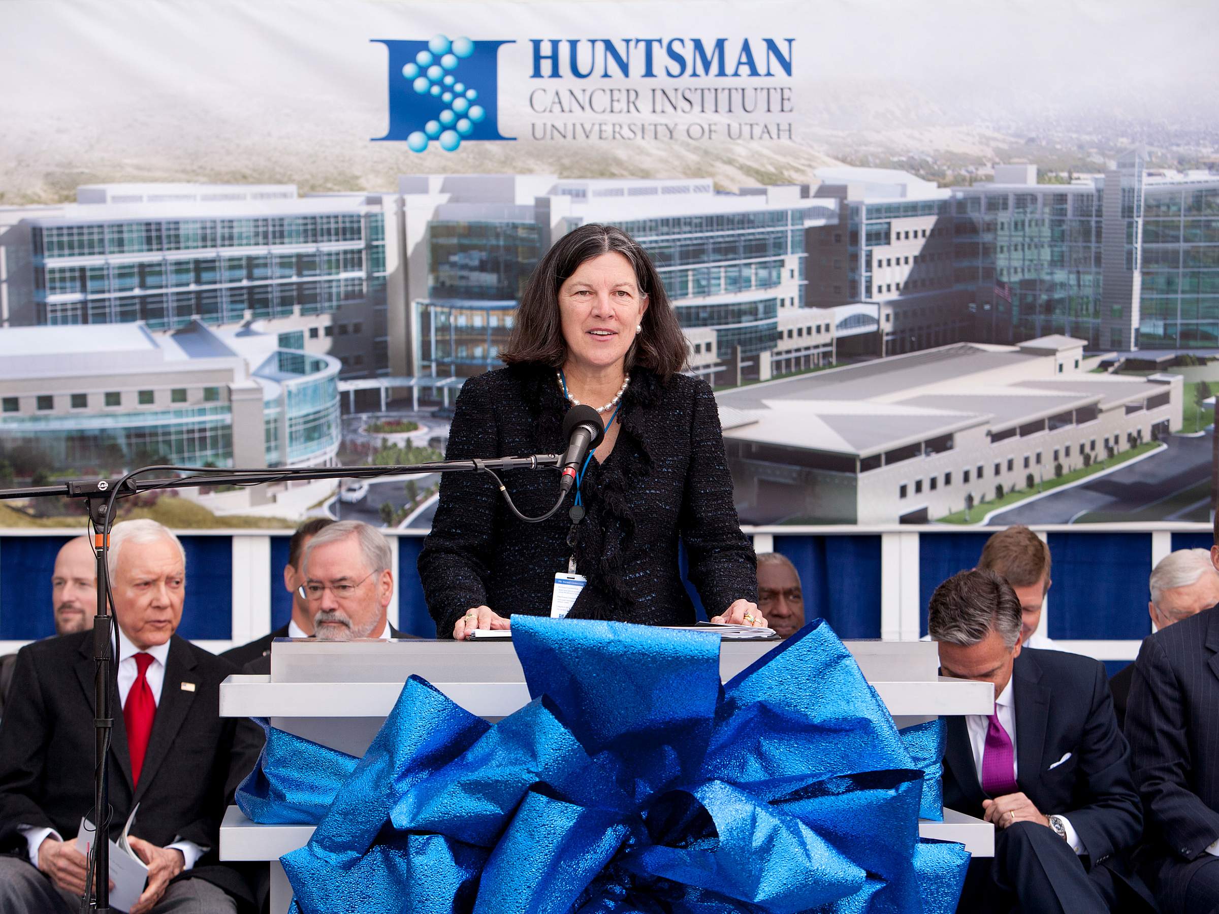 Dedication of the cancer hospital expansion, 2011