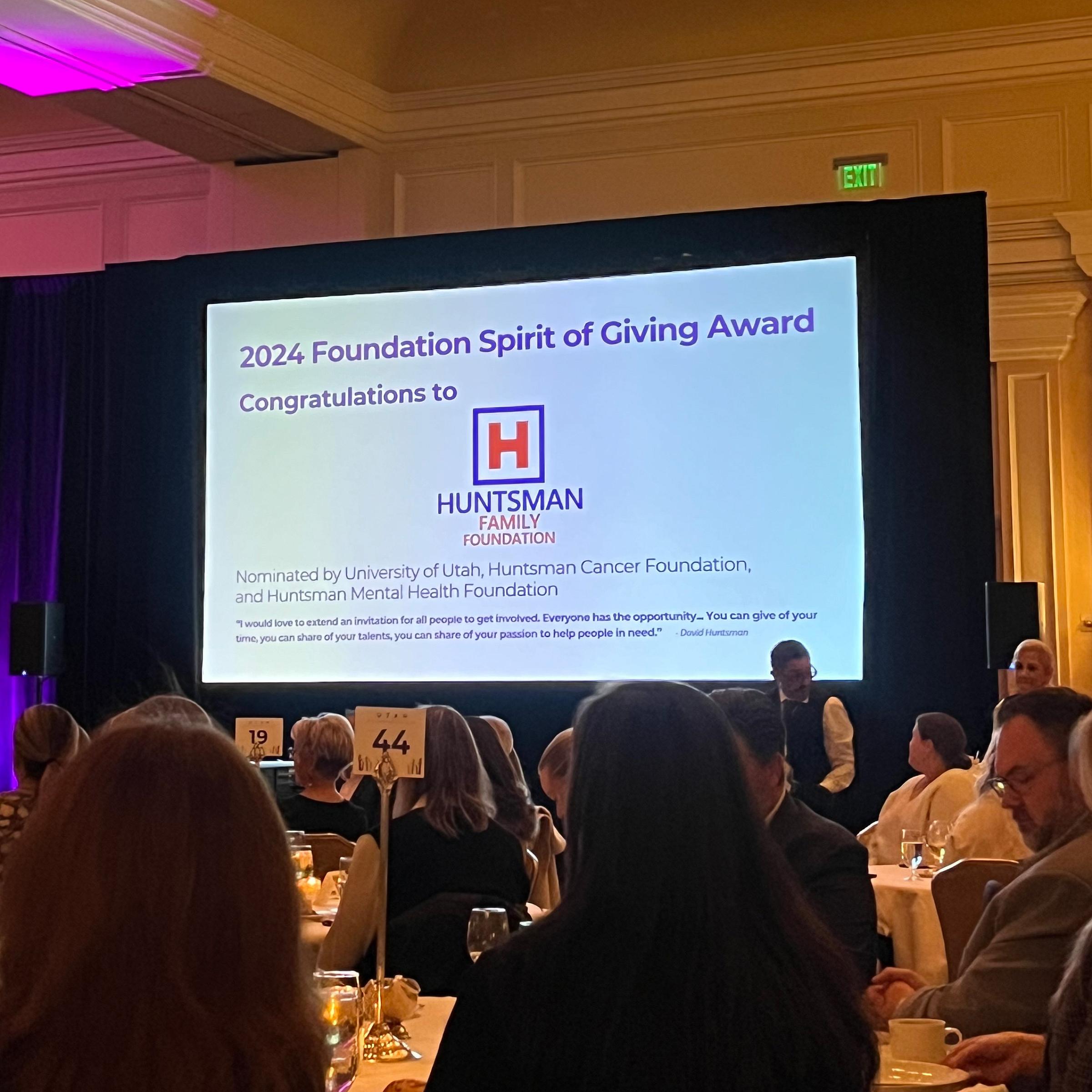 Spirit of Giving Award Luncheon