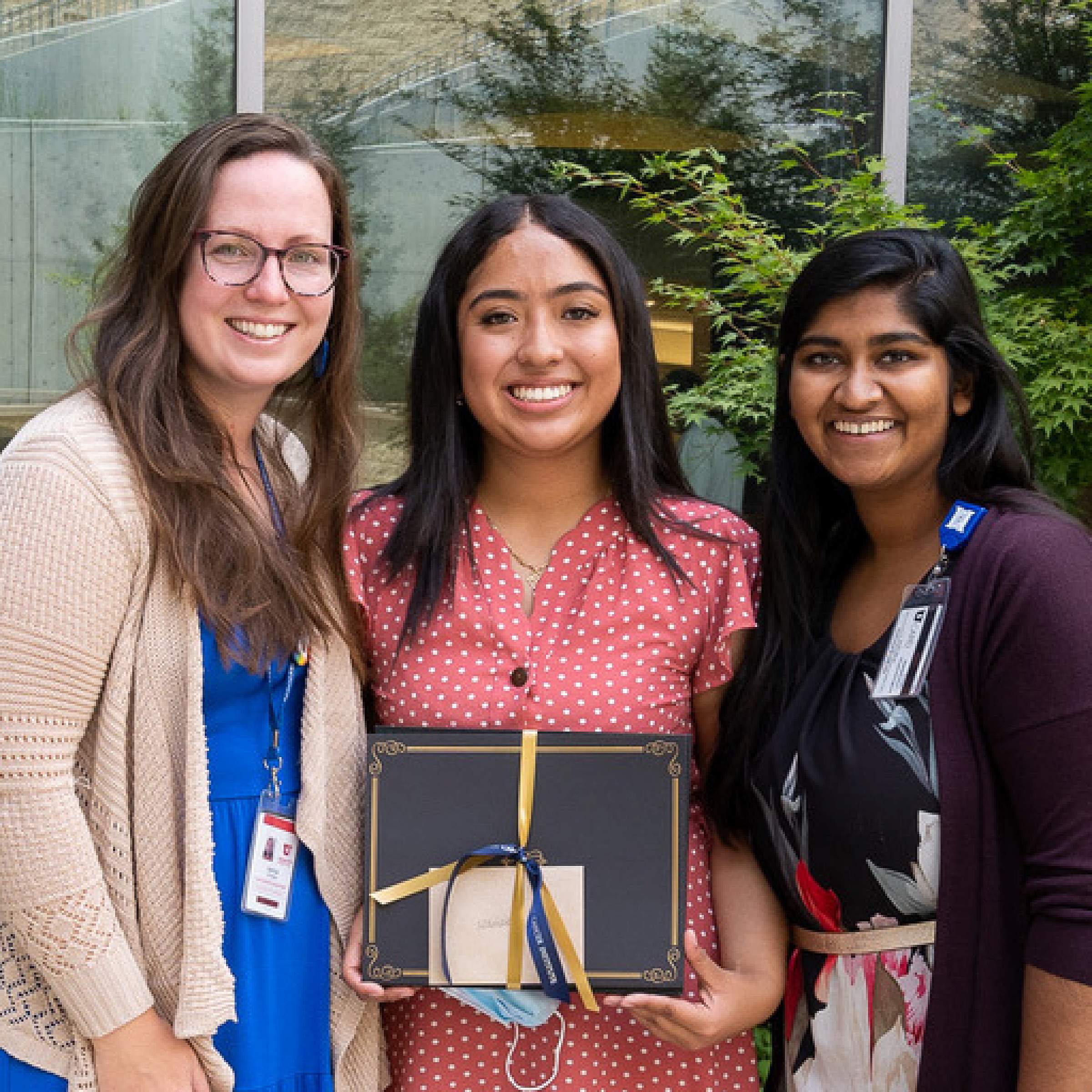 Kayla O’Toole, Adamaris Martinez, and Dilru Silva