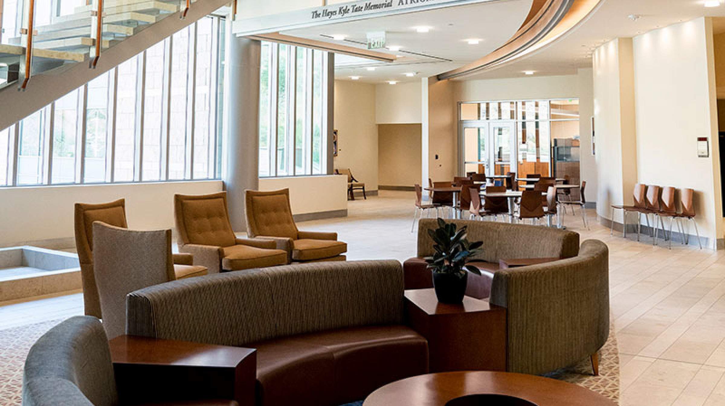 Hayes Kyle Tate Memorial Atrium presented by R. Wynn & Chris Tate Family