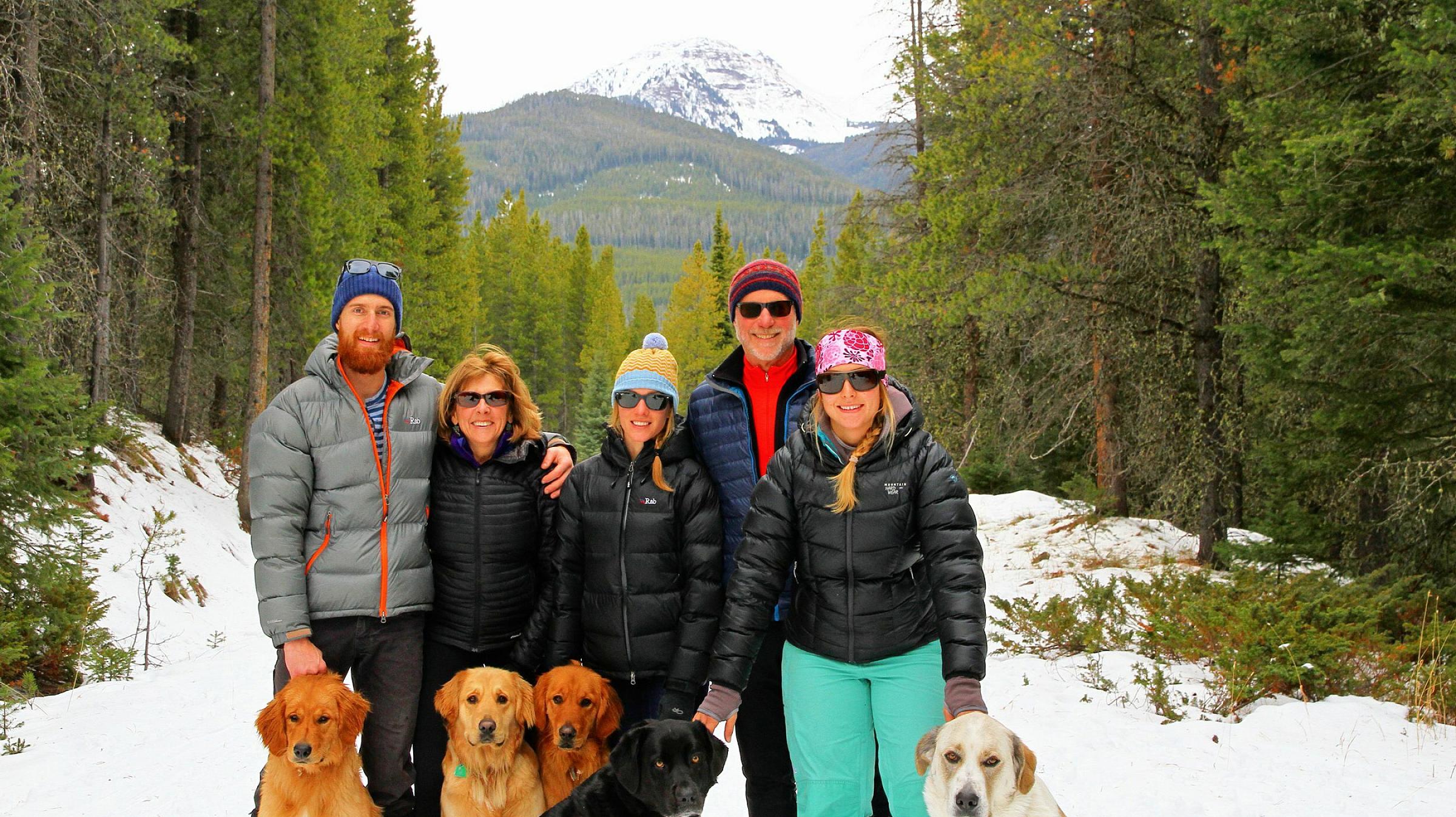 Denise Hayman and family