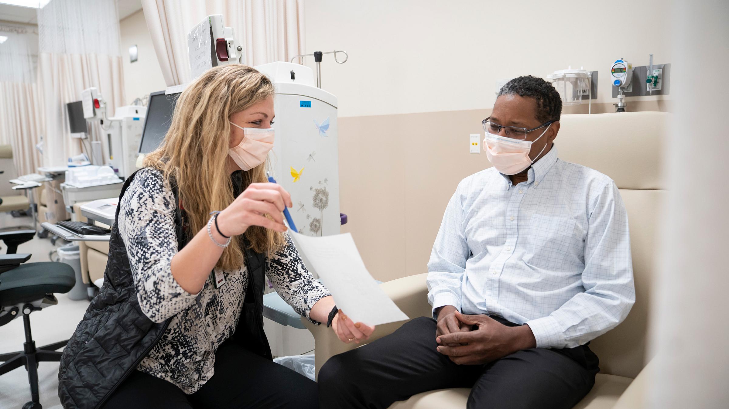Kelley Julian, PharmD and patient