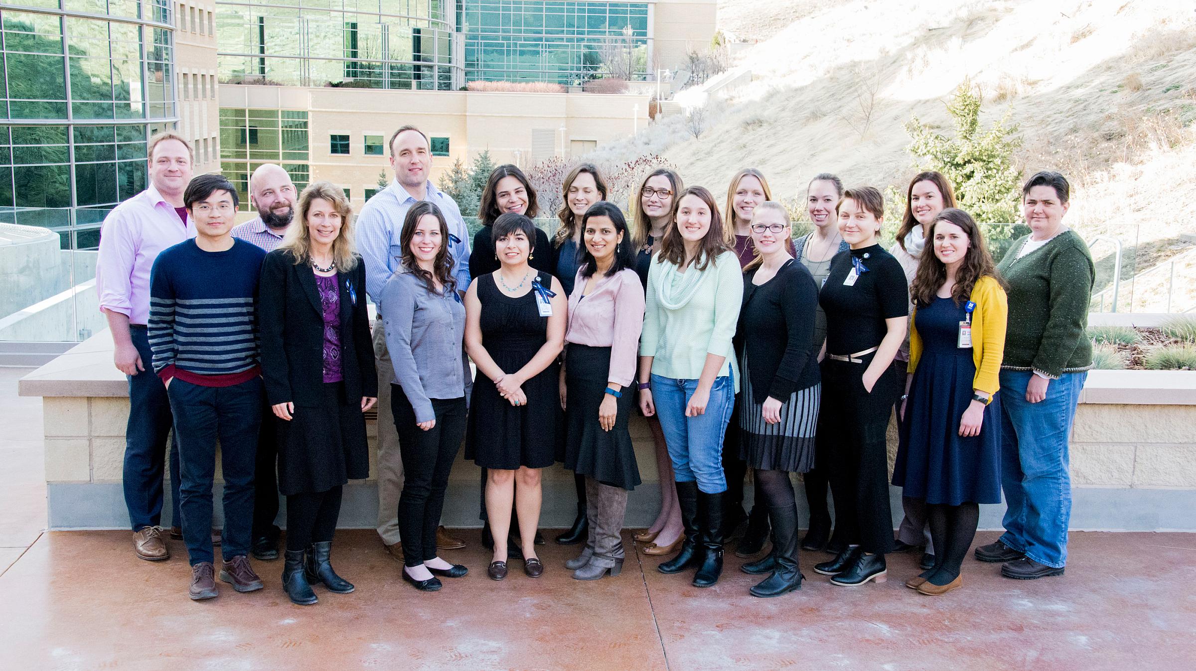 Neli Ulrich and lab group