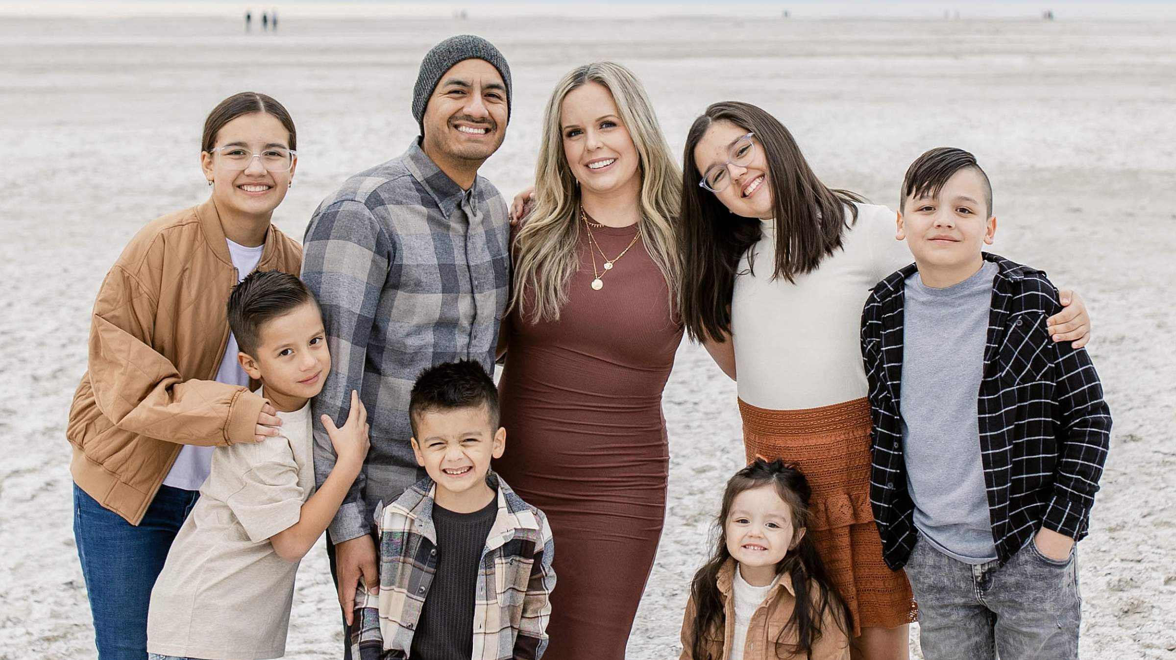 David Reyes and his family