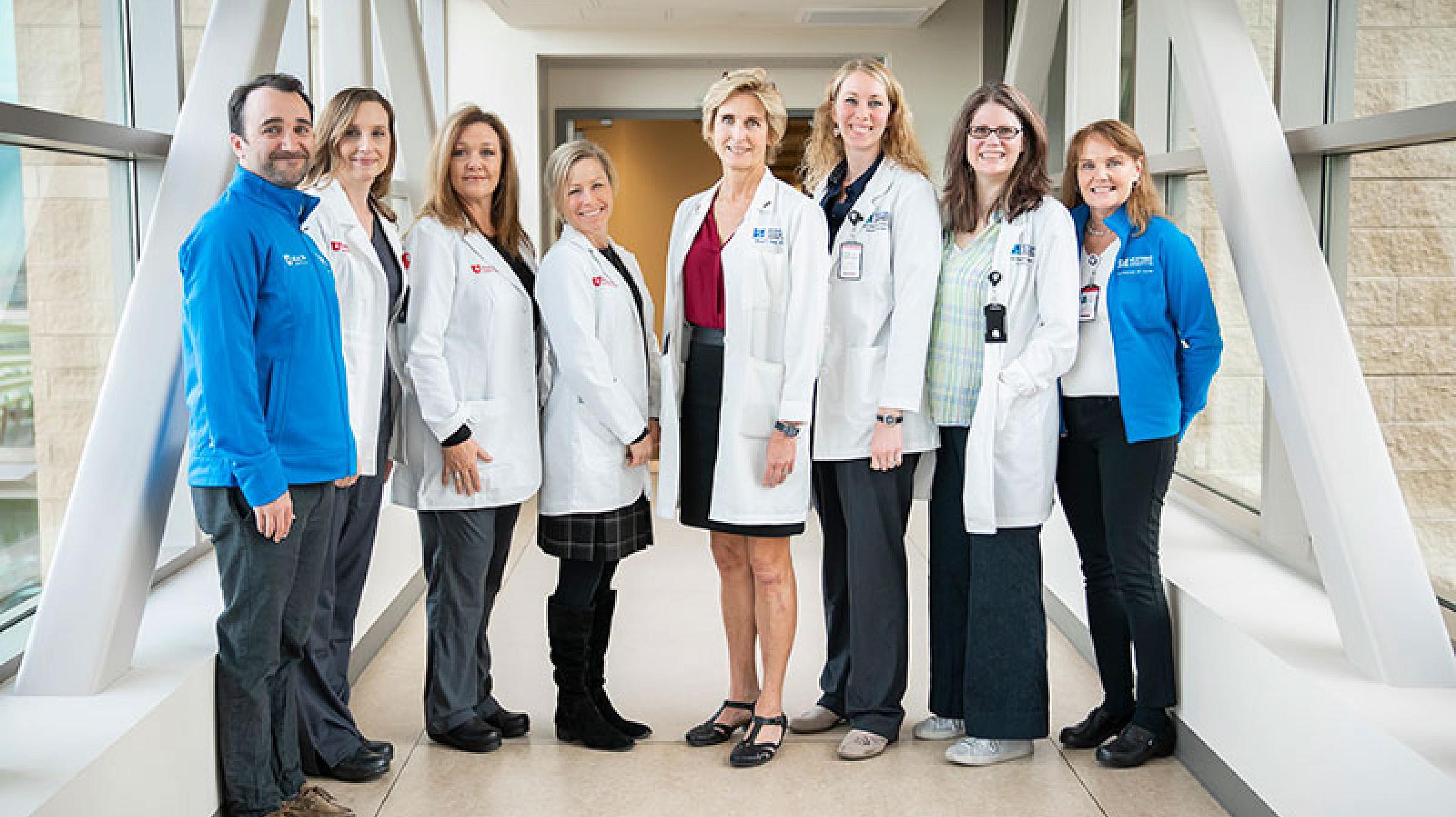 Huntsman at Home Care Team Members Standing Together