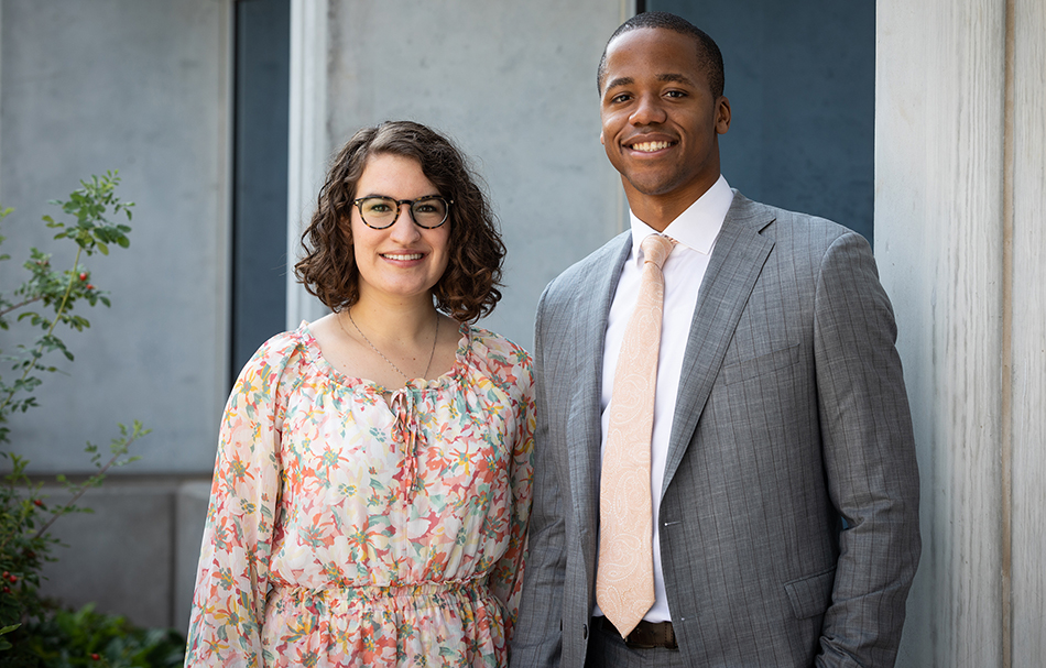 Ashley Polski, MD, left, and Nnana Amakiri, MD.