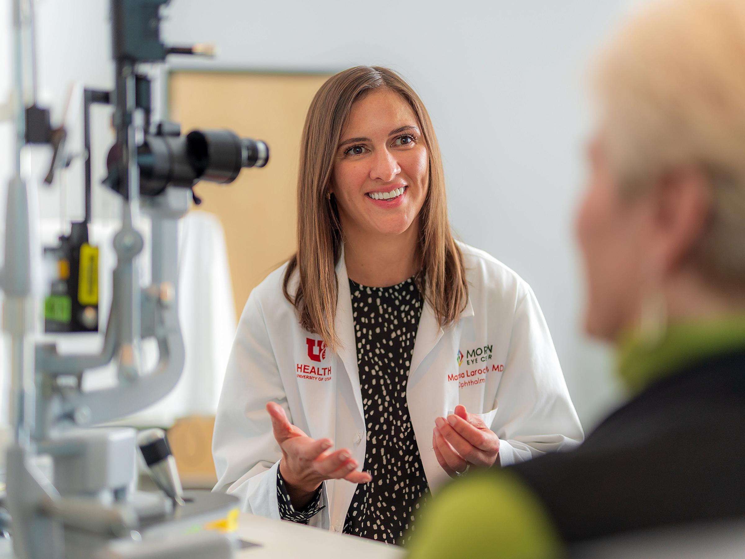 Clinical Care at the Moran Eye Center.
