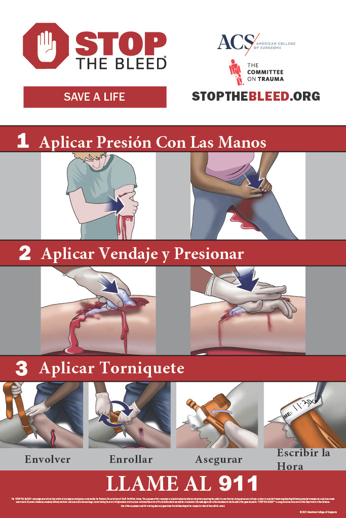 stop the bleed espanol
