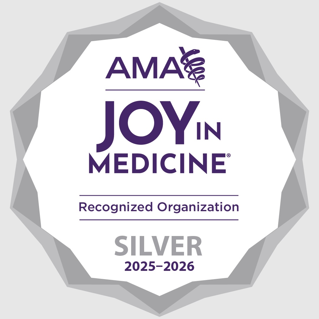 AMA Joy in Medicine 2025 Silver Badge Square