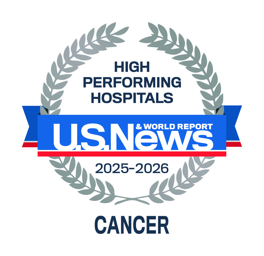 U.S. News High Performing Cancer 2025-2026