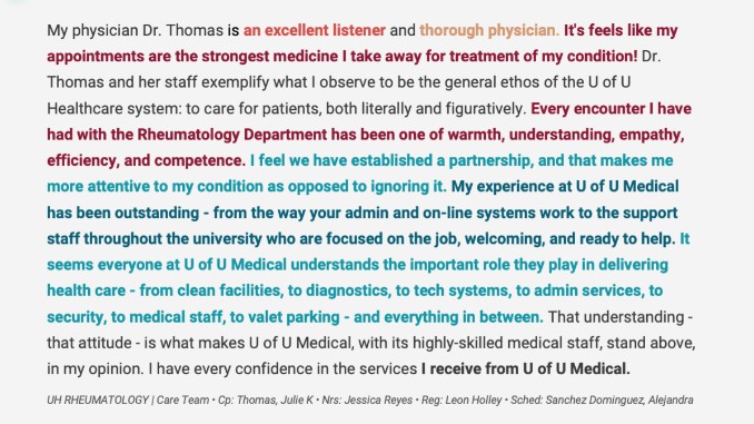 Five Element Comment