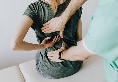 Sciatica patient