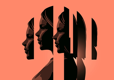 Women's head graphic