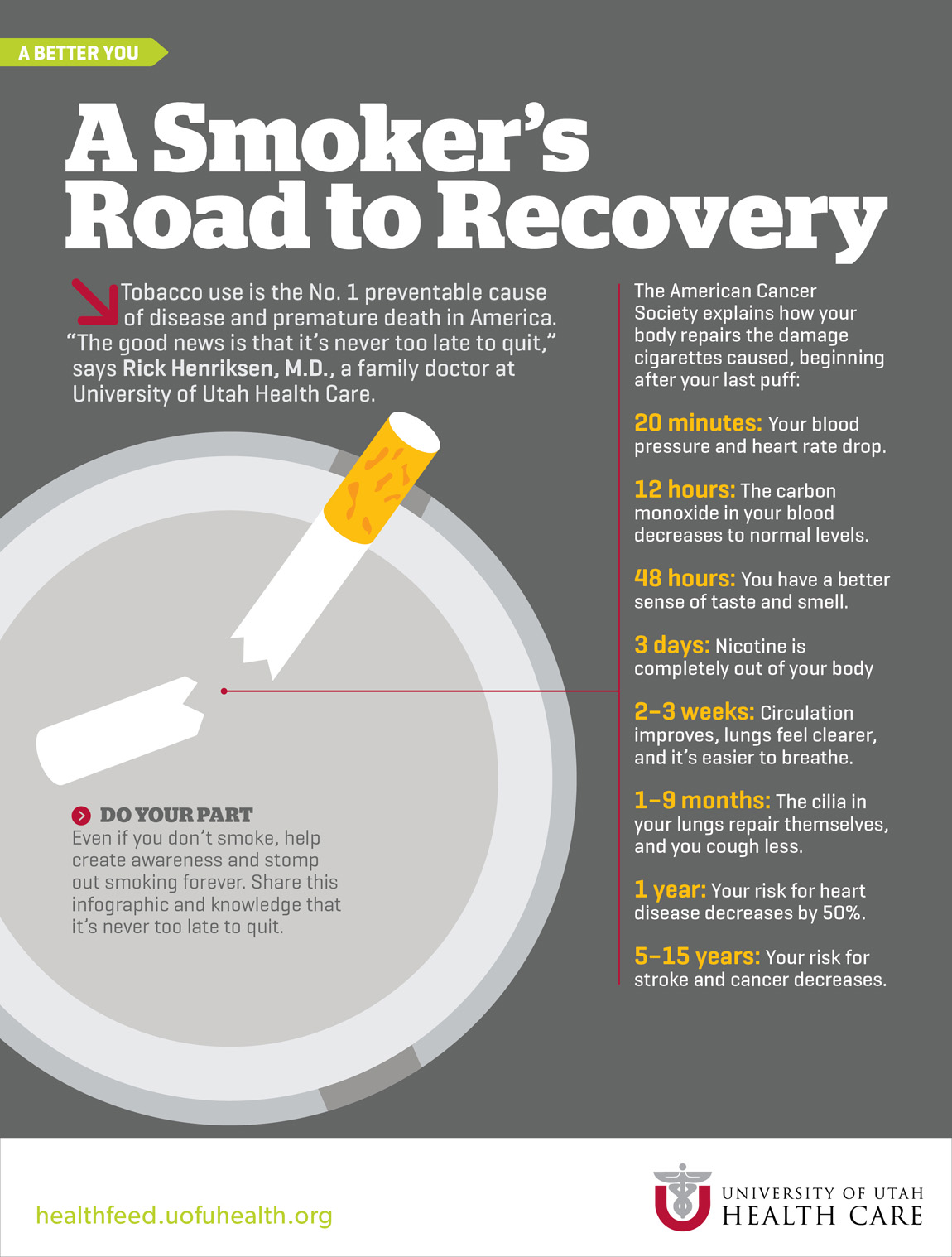Infographic Stop Smoking