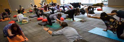Yoga class
