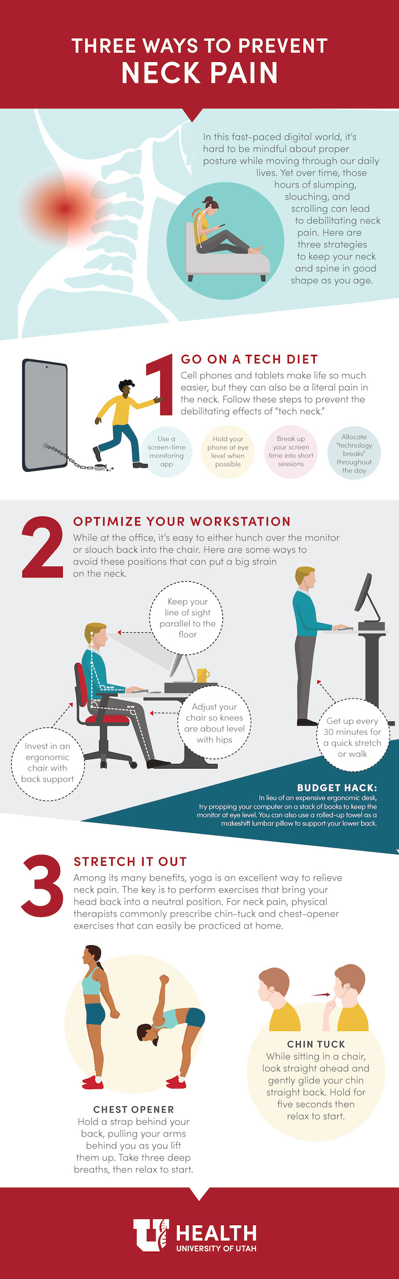 Neck Pain Infographic