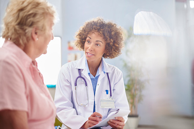 patient and doctor