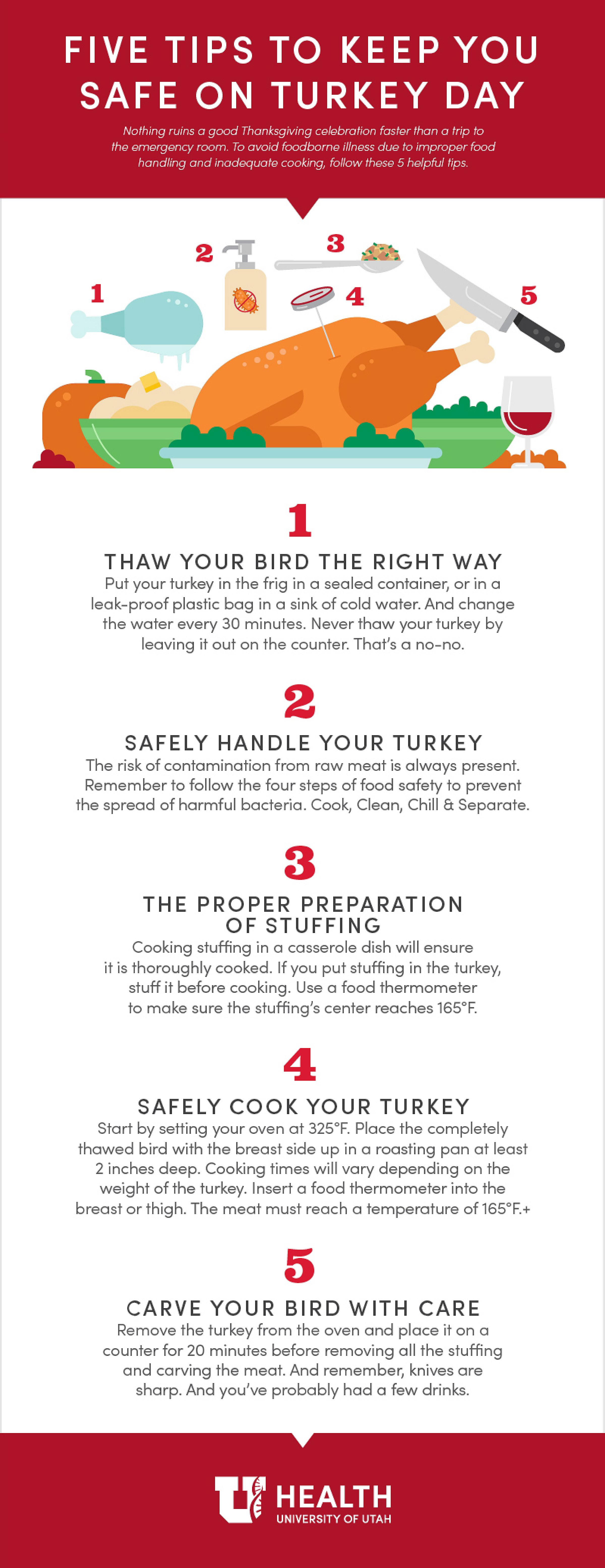 Turkey safety infographic