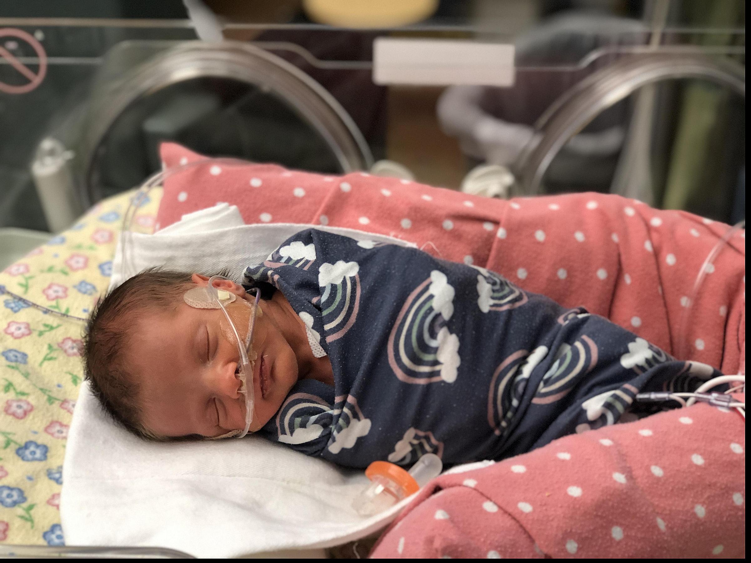 Ruth Cauley Fino, NICU Patient