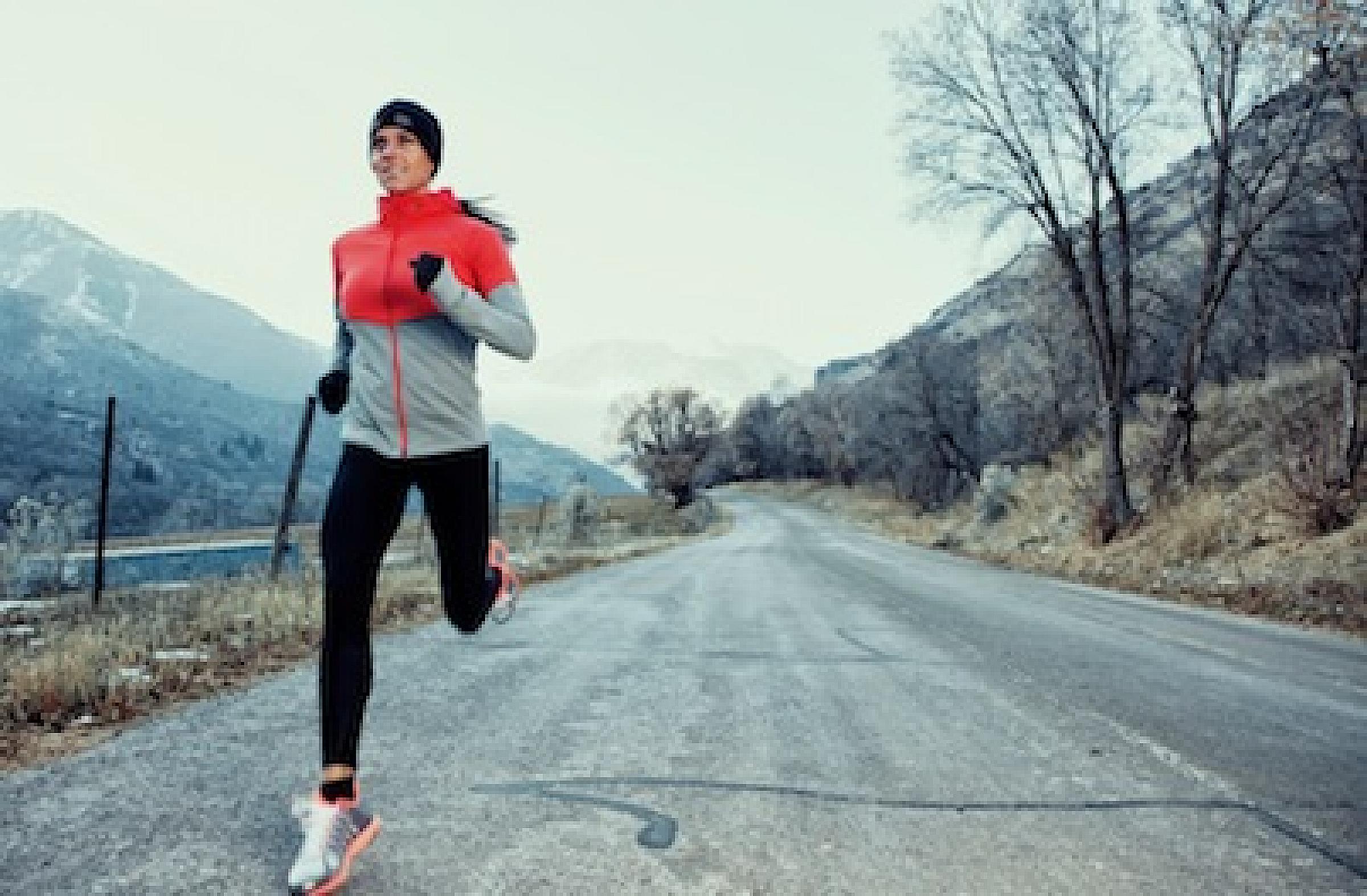 Woman running