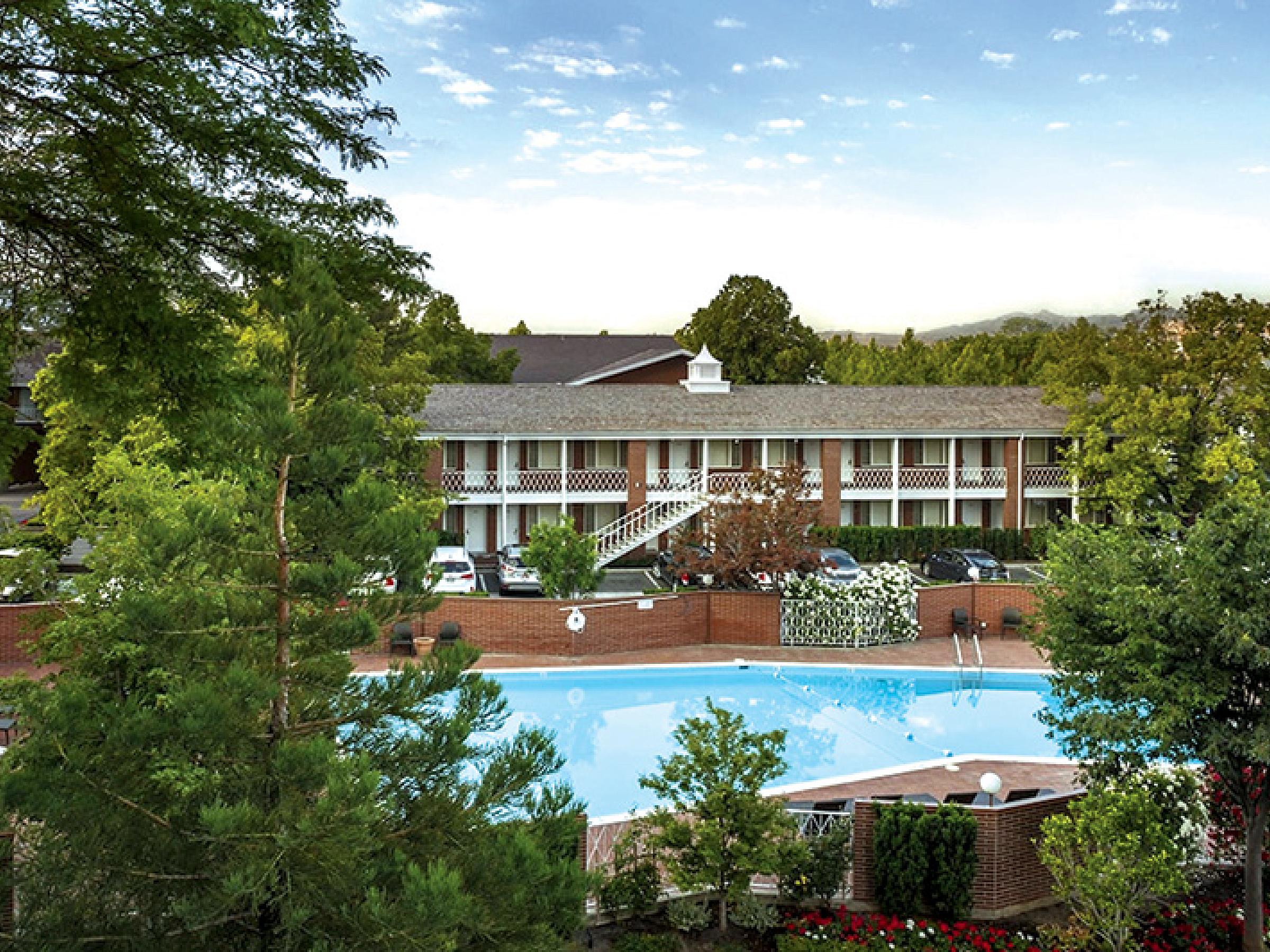 External view of Little America Hotel