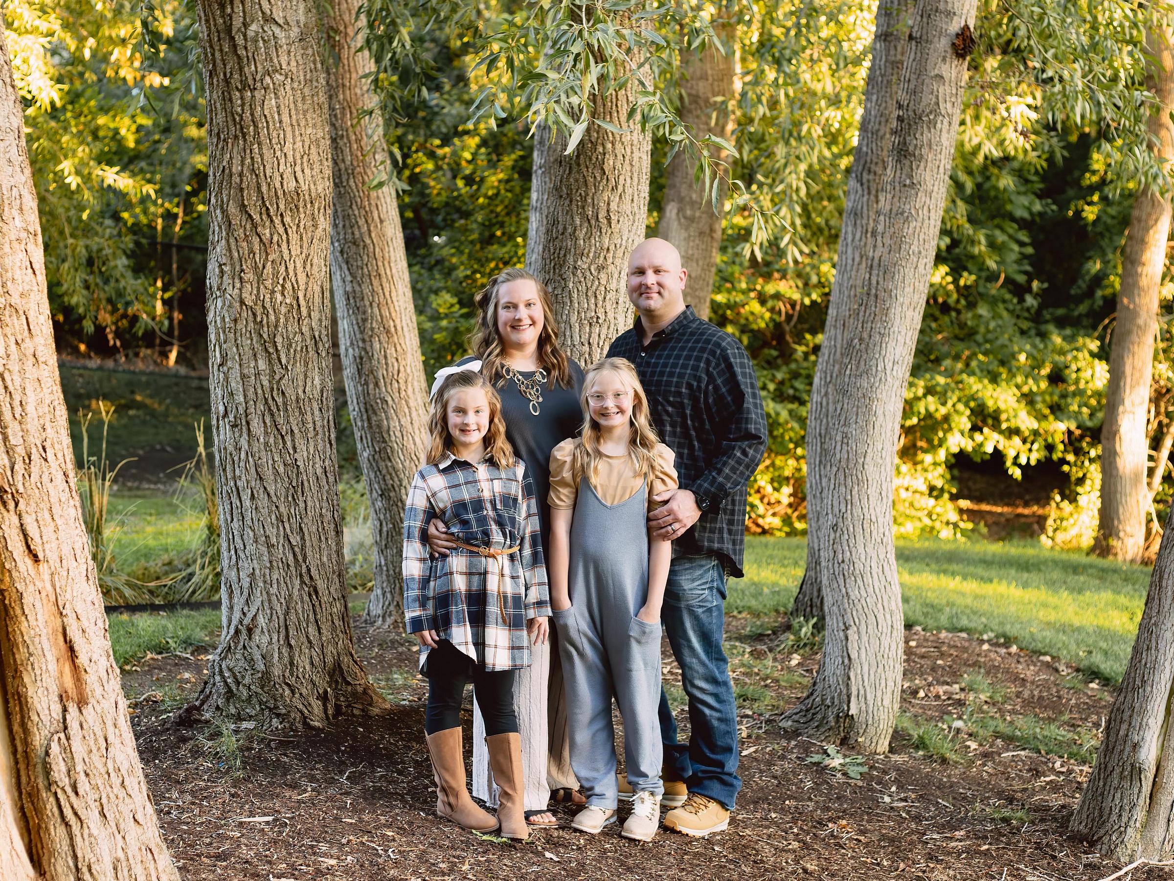 Picture of Cody Harris and his family