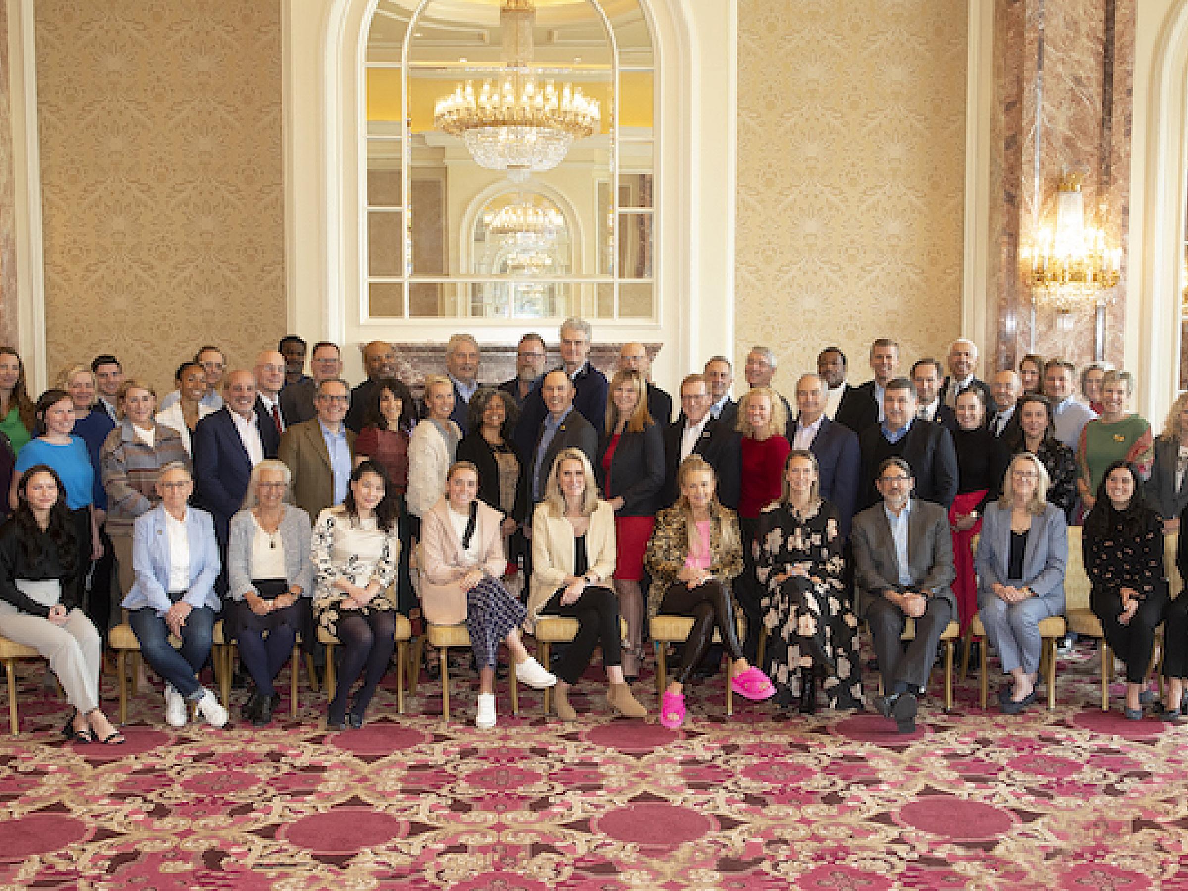 Group of people sitting