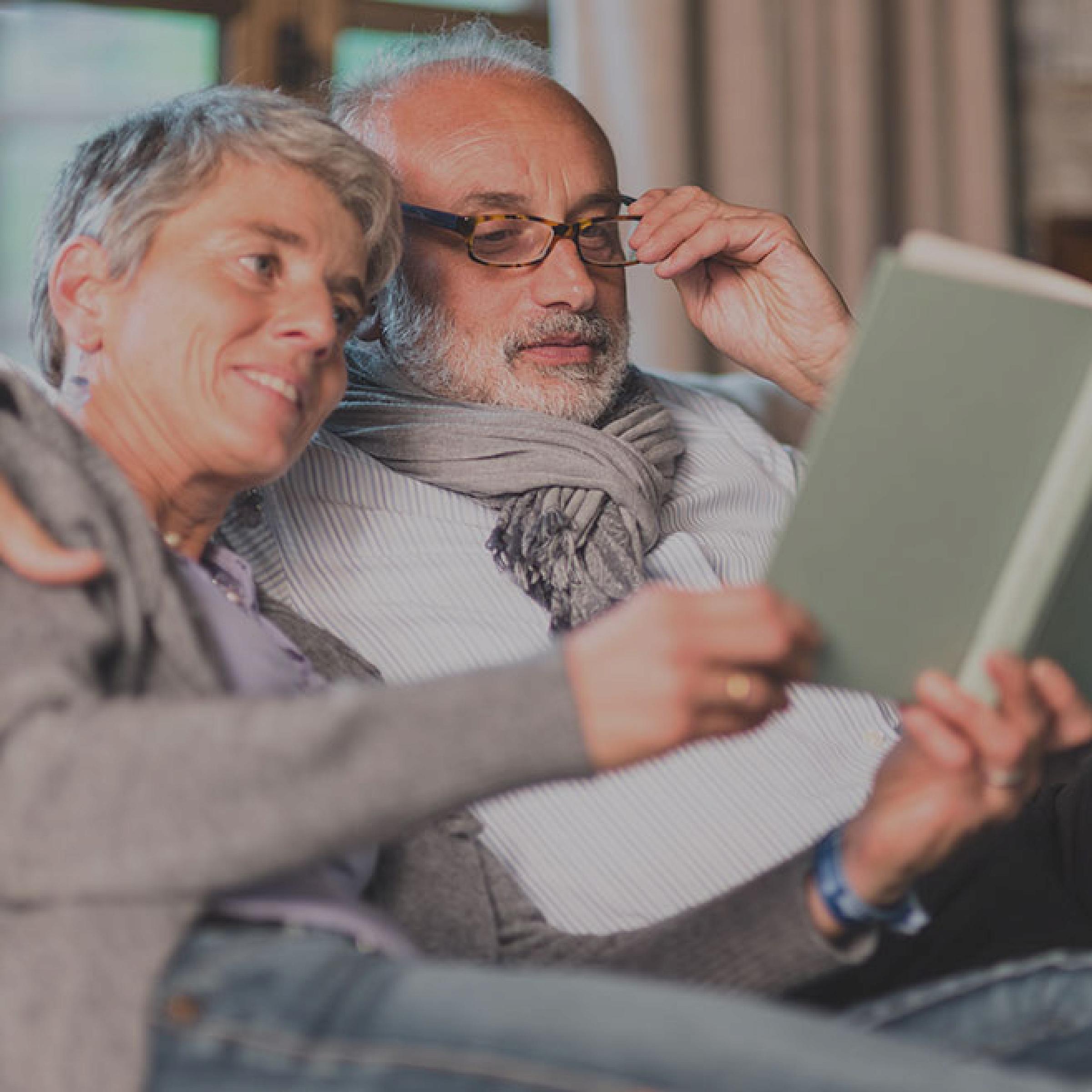 Patient reading over pre-surgery instructions