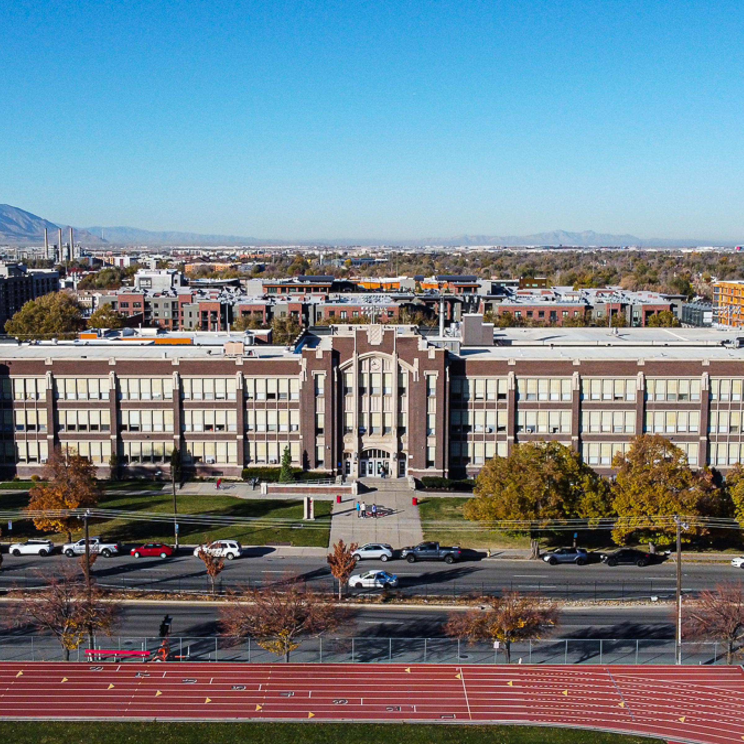 Exterior of West High School