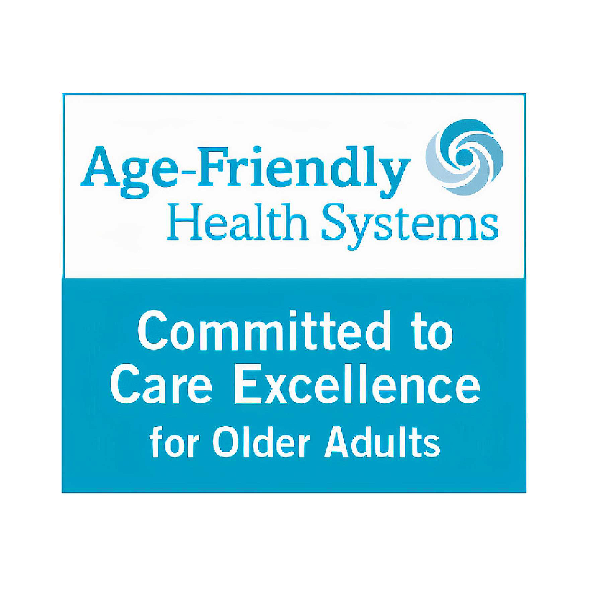 Age Friendly Health Systems – Committed to Care Excellence for Older Adults badge