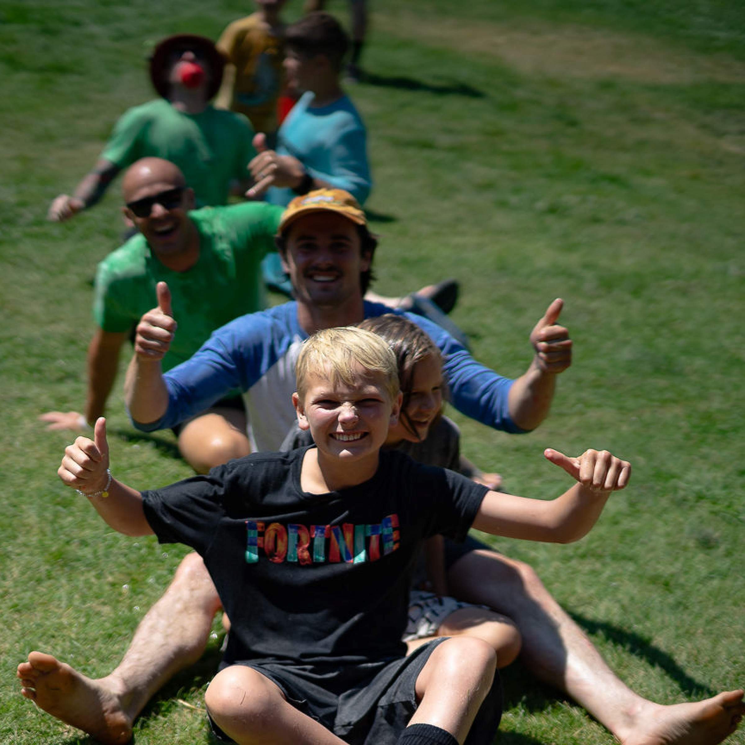 Campers at Nah Nah Mah