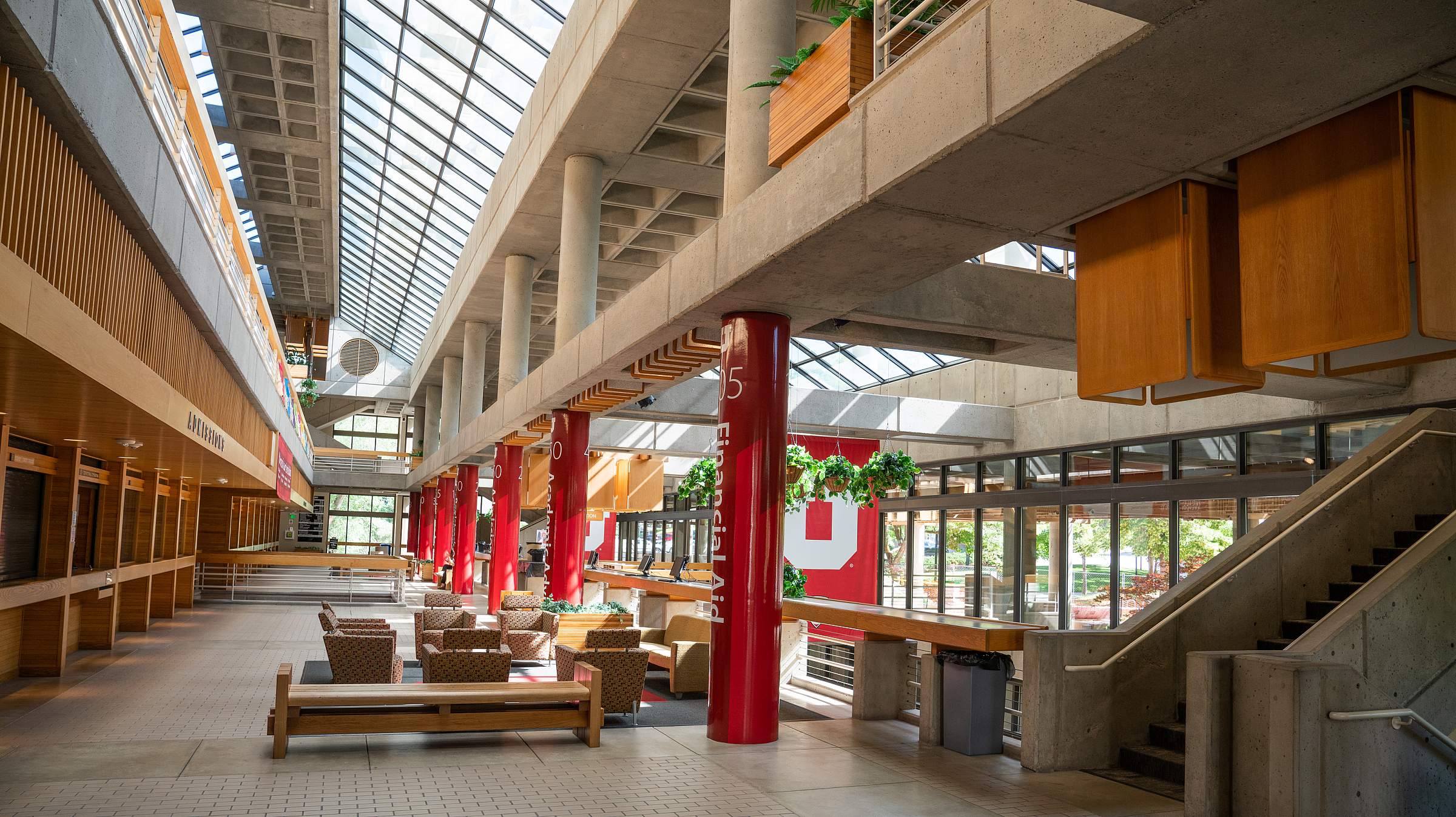 Student services lobby 